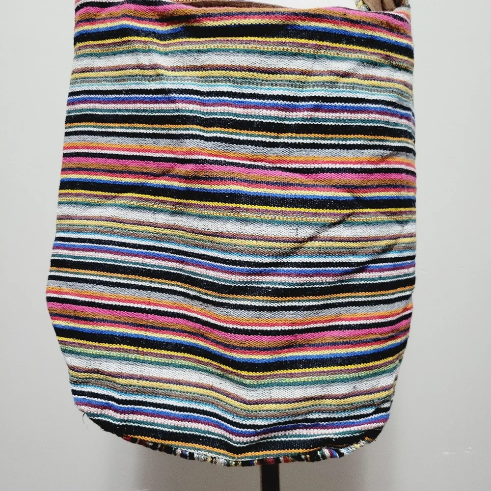 Tribal Elephant jacquard hobo elephant bag